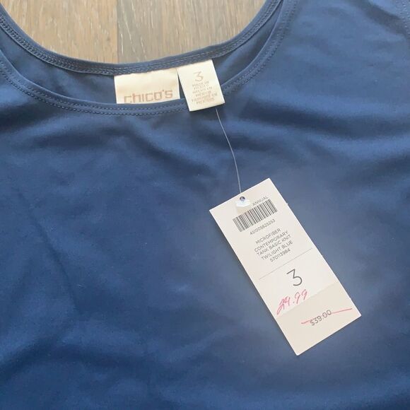 Chico's Microfiber Tank Top size 3 - Picture 4 of 5